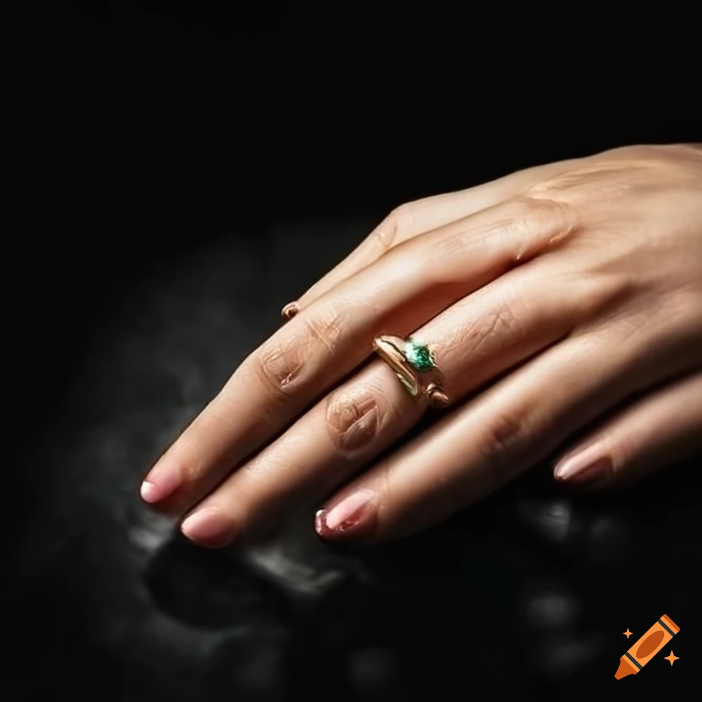 Raviour Lifestyle Emerald RIng natural and Eligent Panna Gemstone Stone  Emerald Silver Ring - Raviour Lifestyle - 3613592