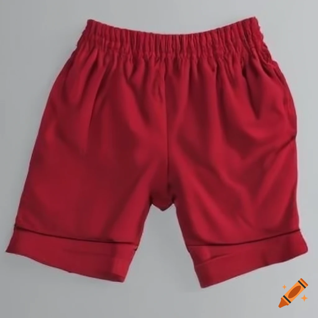 Red shorts for kids