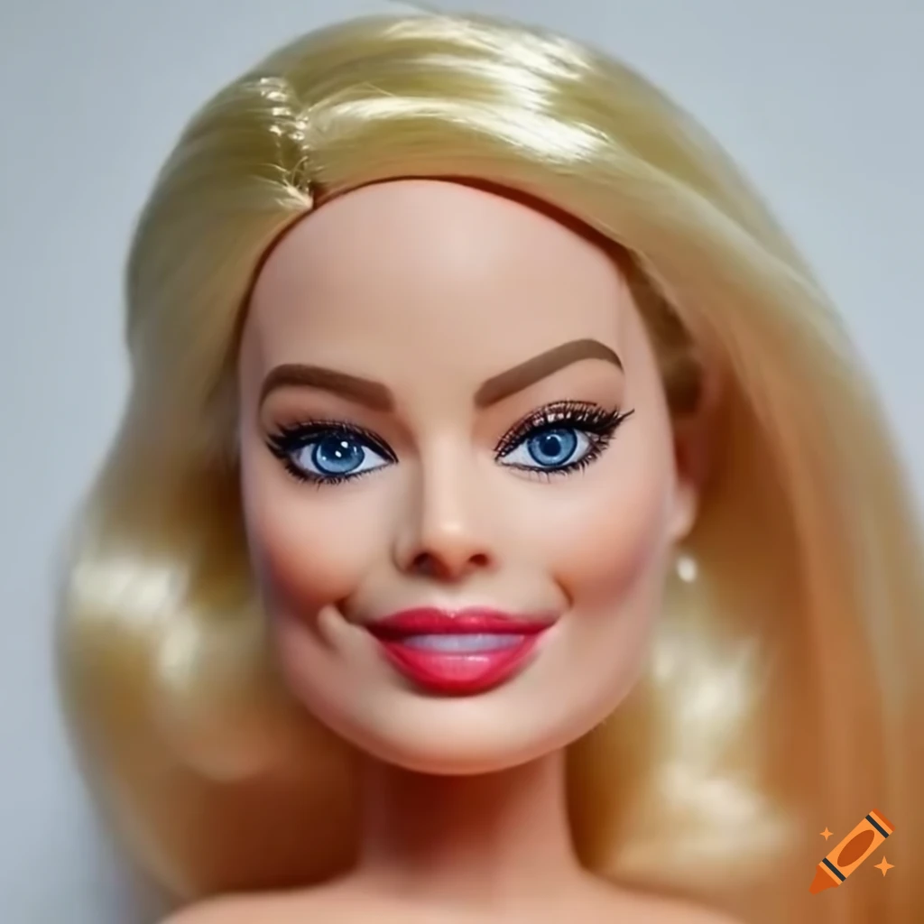Close Up Of Margot Robbie And Ryan Gosling Barbie Dolls On Craiyon 6506
