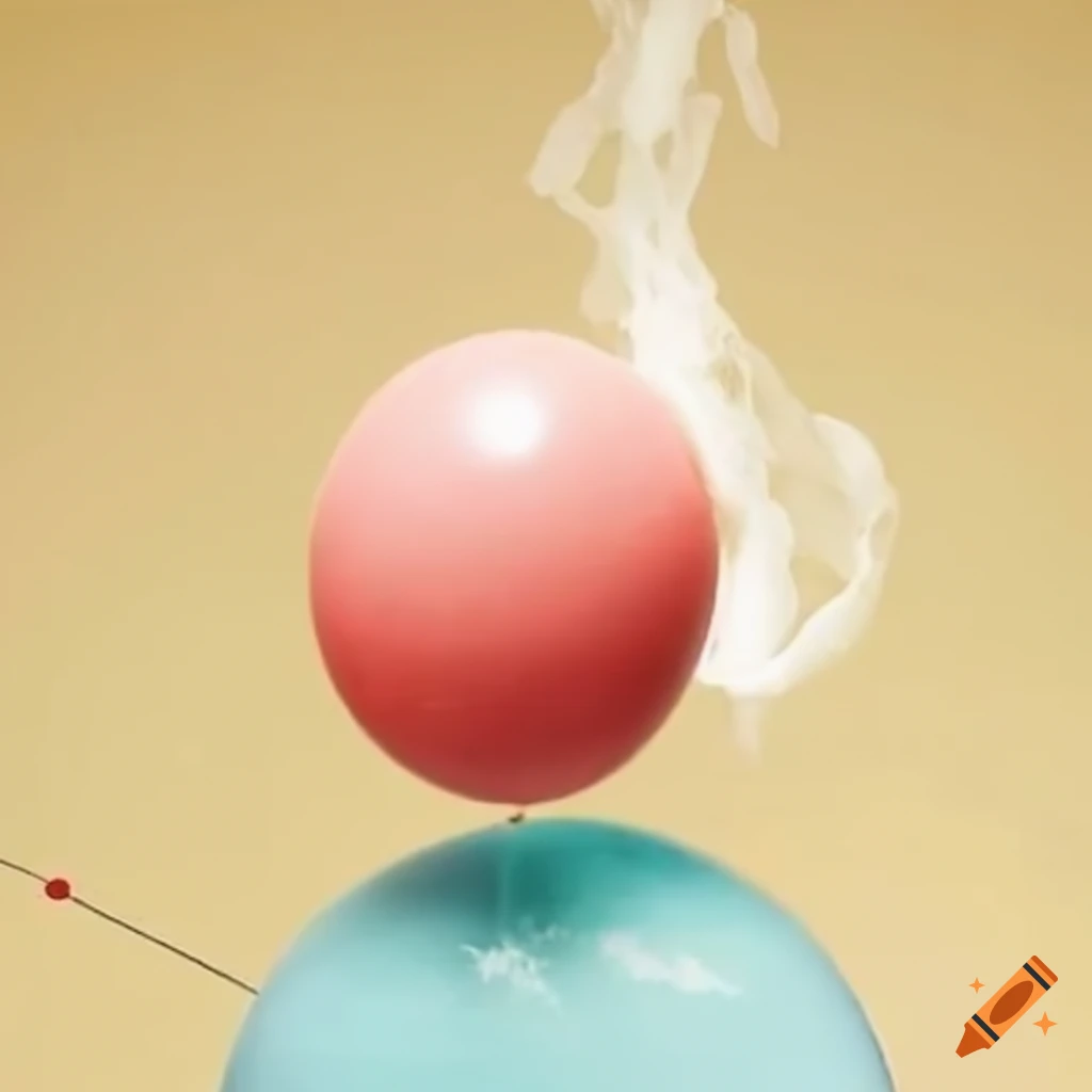 Balloon experiment with baking soda