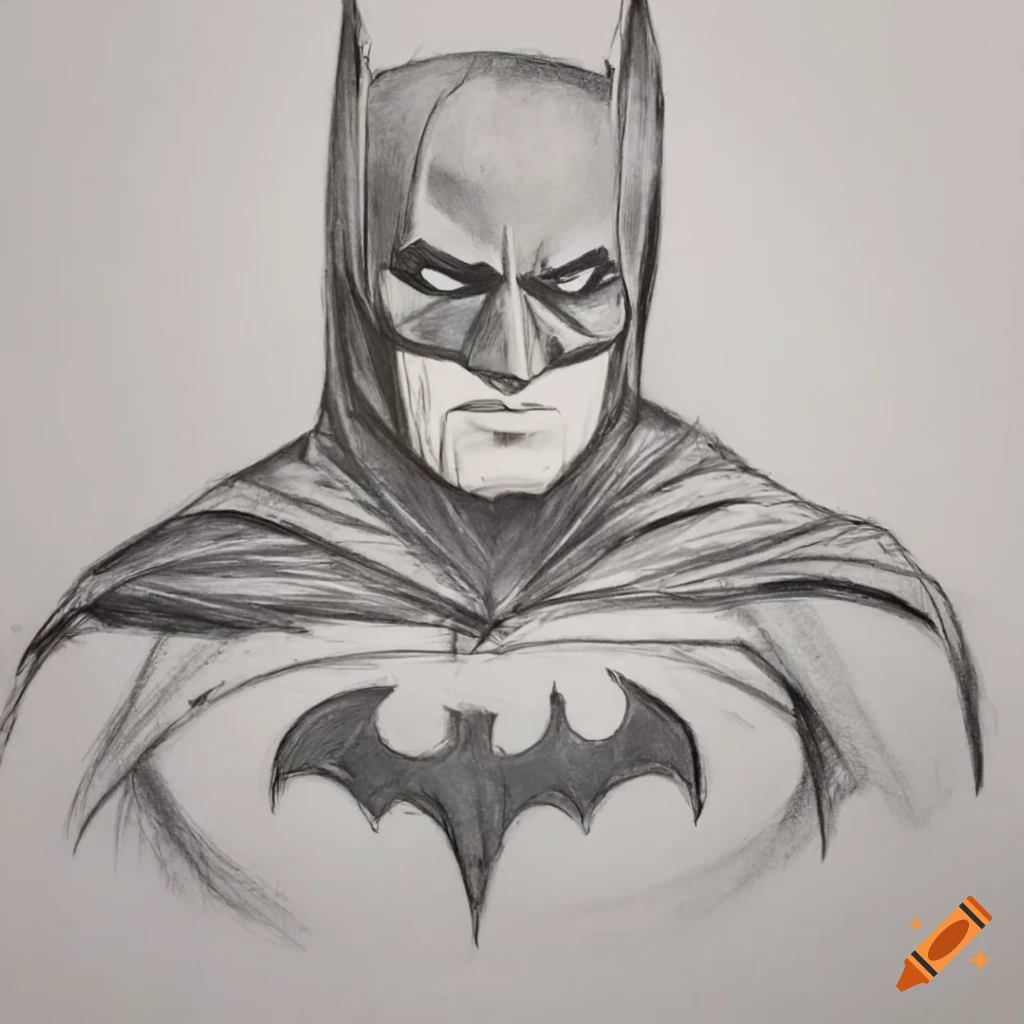 How to Draw Batman's Face - Easy Drawing Tutorial For Kids