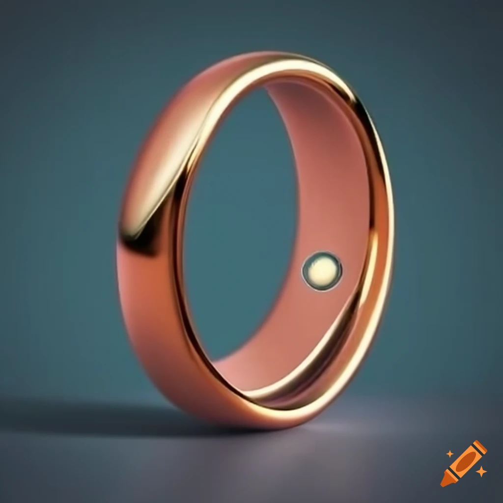 Minimal ring for blood pressure monitoring on Craiyon