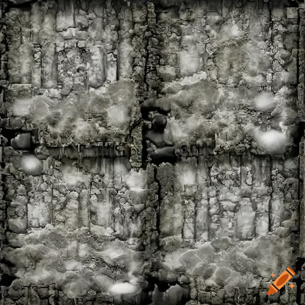 H R Giger-inspired ruins tiles for 2D metroid game