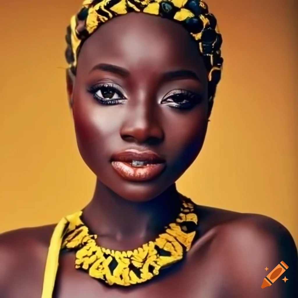 portrait of a beautiful person from Ghana