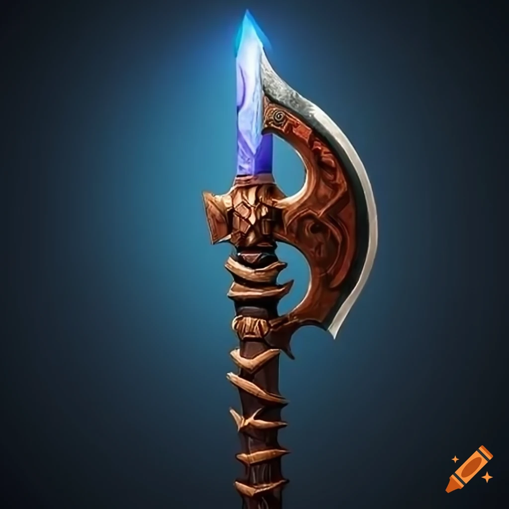 Mythic axe weapon