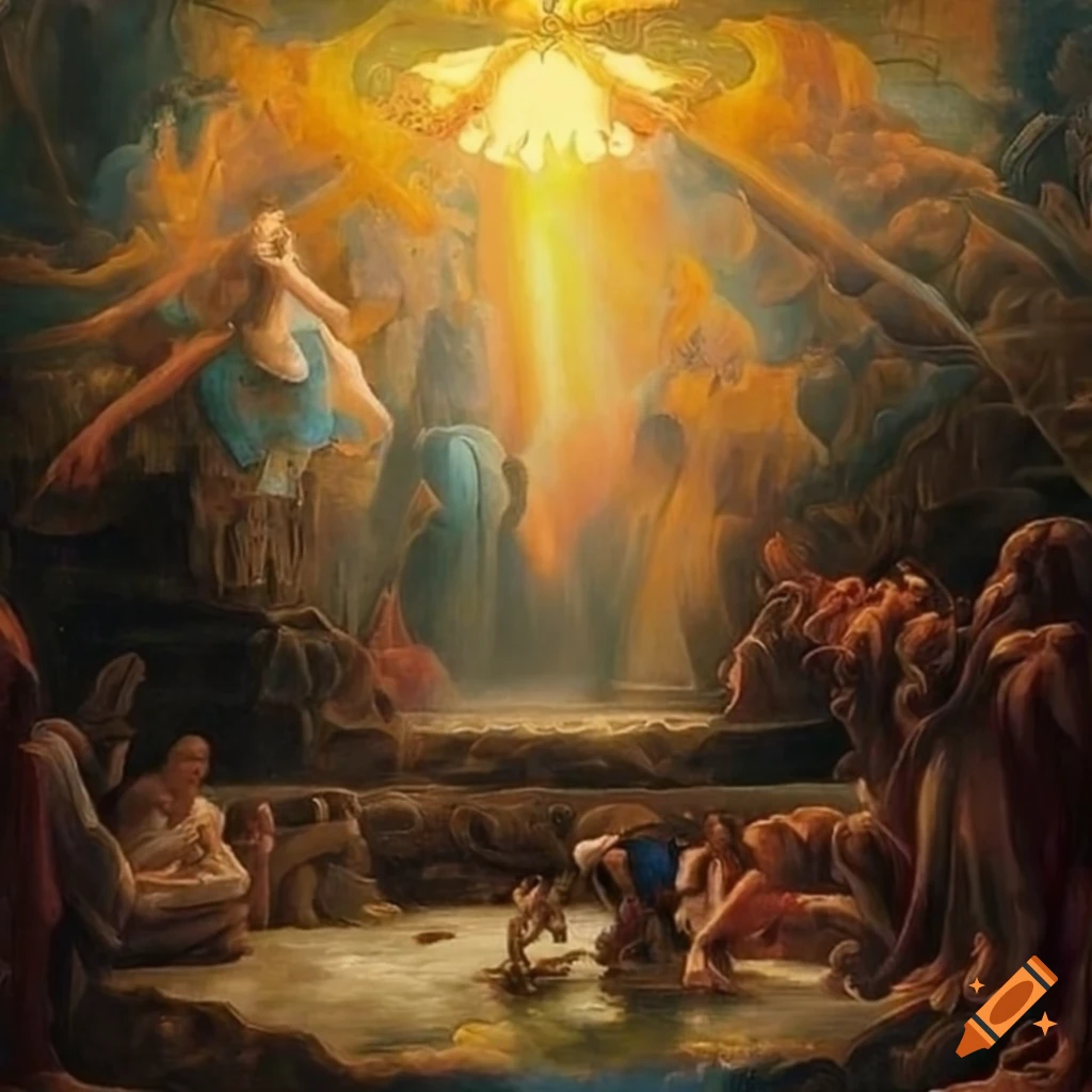 realism artwork of Heaven