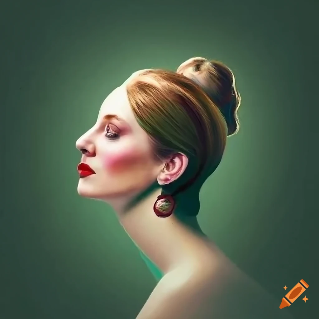 Portrait of latasha, a captivating and enigmatic woman on Craiyon