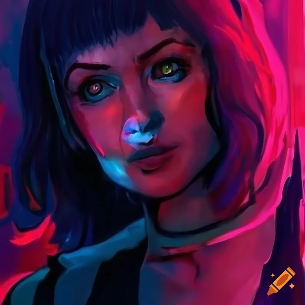 digital-painting-of-a-stern-ballet-dance-teacher