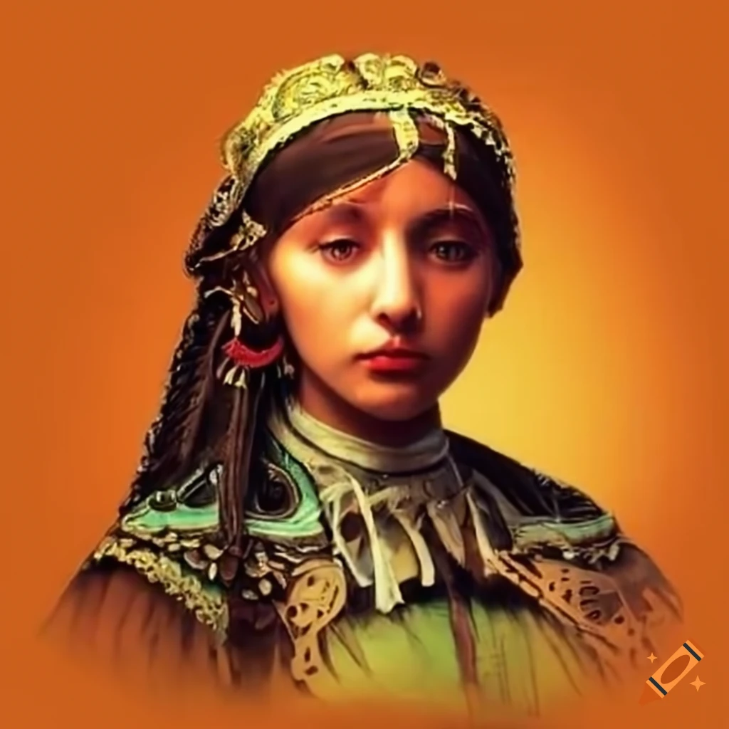 Cherkesska, a traditional ethnic clothing from the Caucasus region