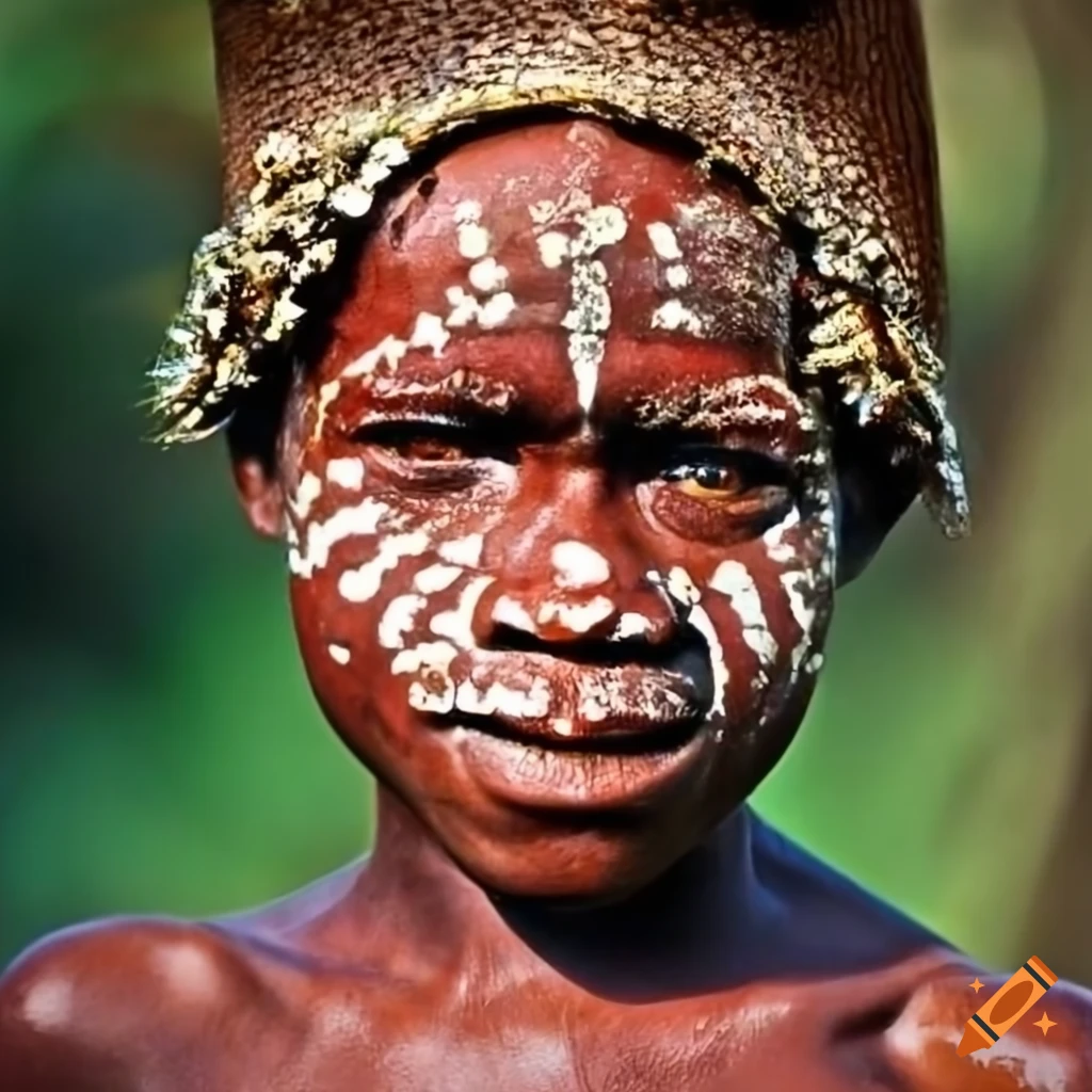 portraits of people from Papua New Guinea