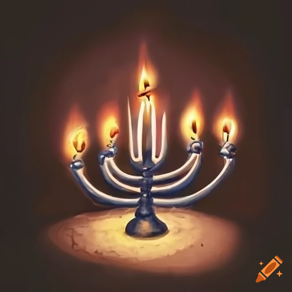 festive Hanukkah image for Kip