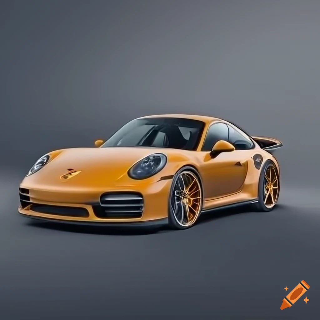 High-resolution image of a porsche 911 turbo s on Craiyon