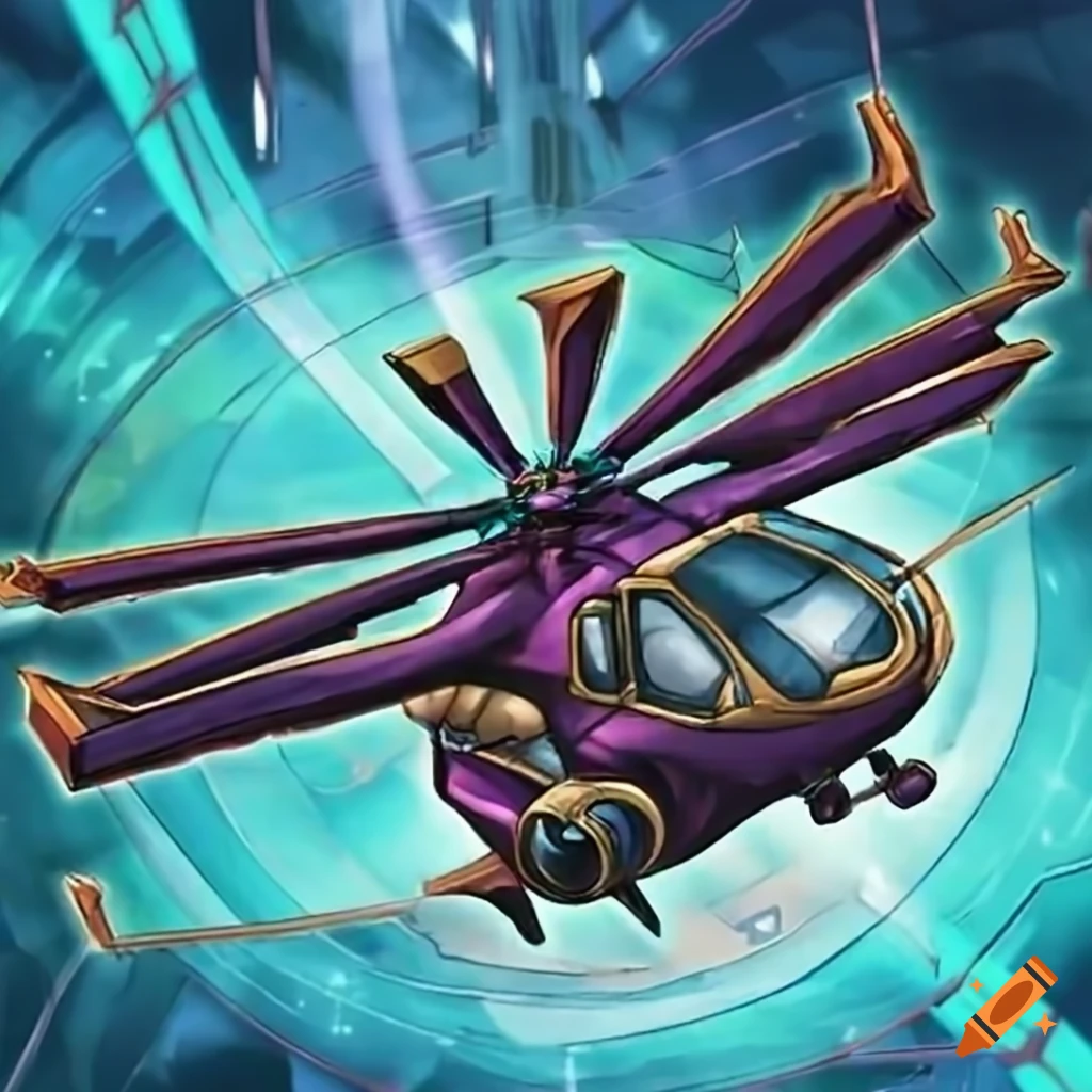 Helicopter card for yu-gi-oh!