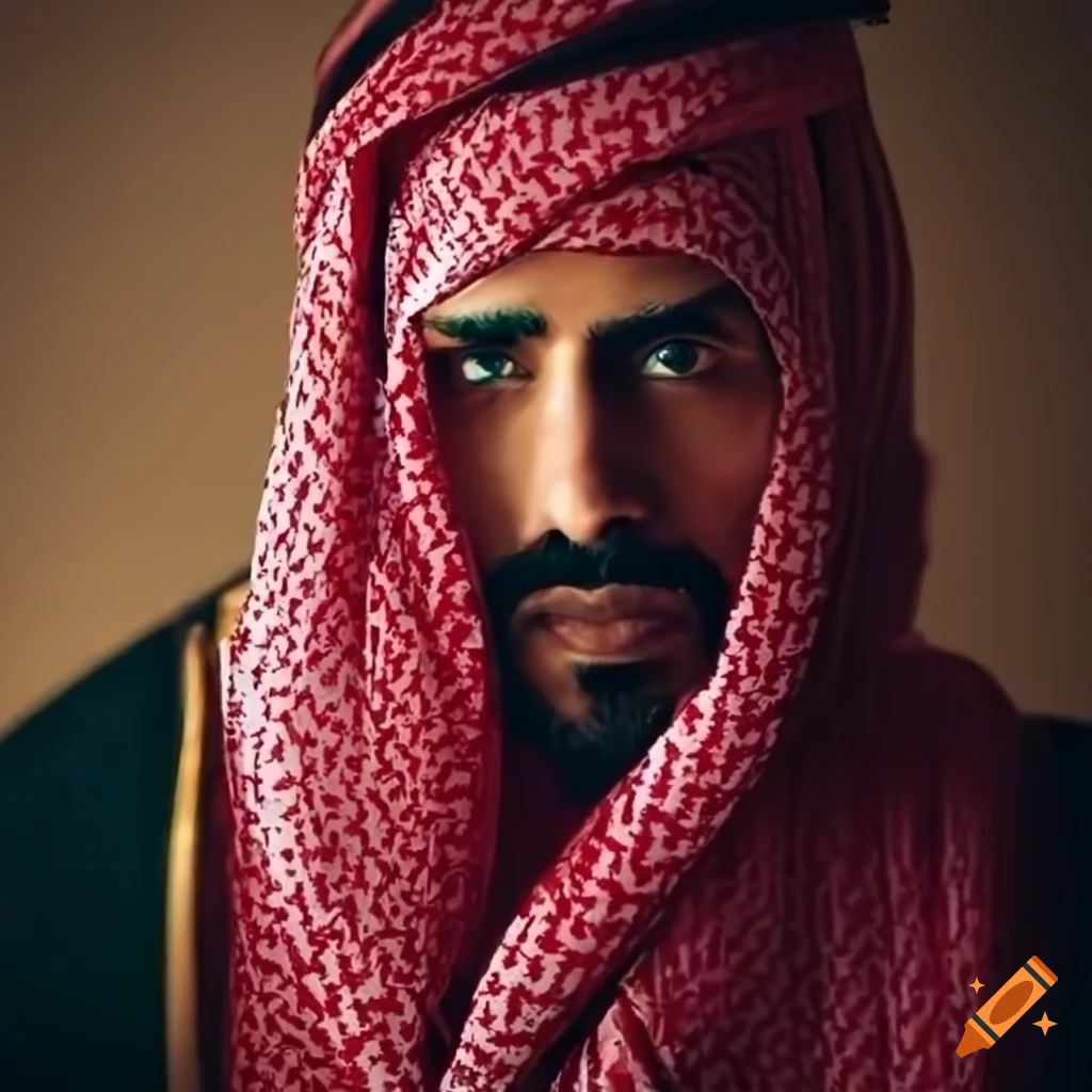 portrait of an Arab man practicing Wahhabi religion