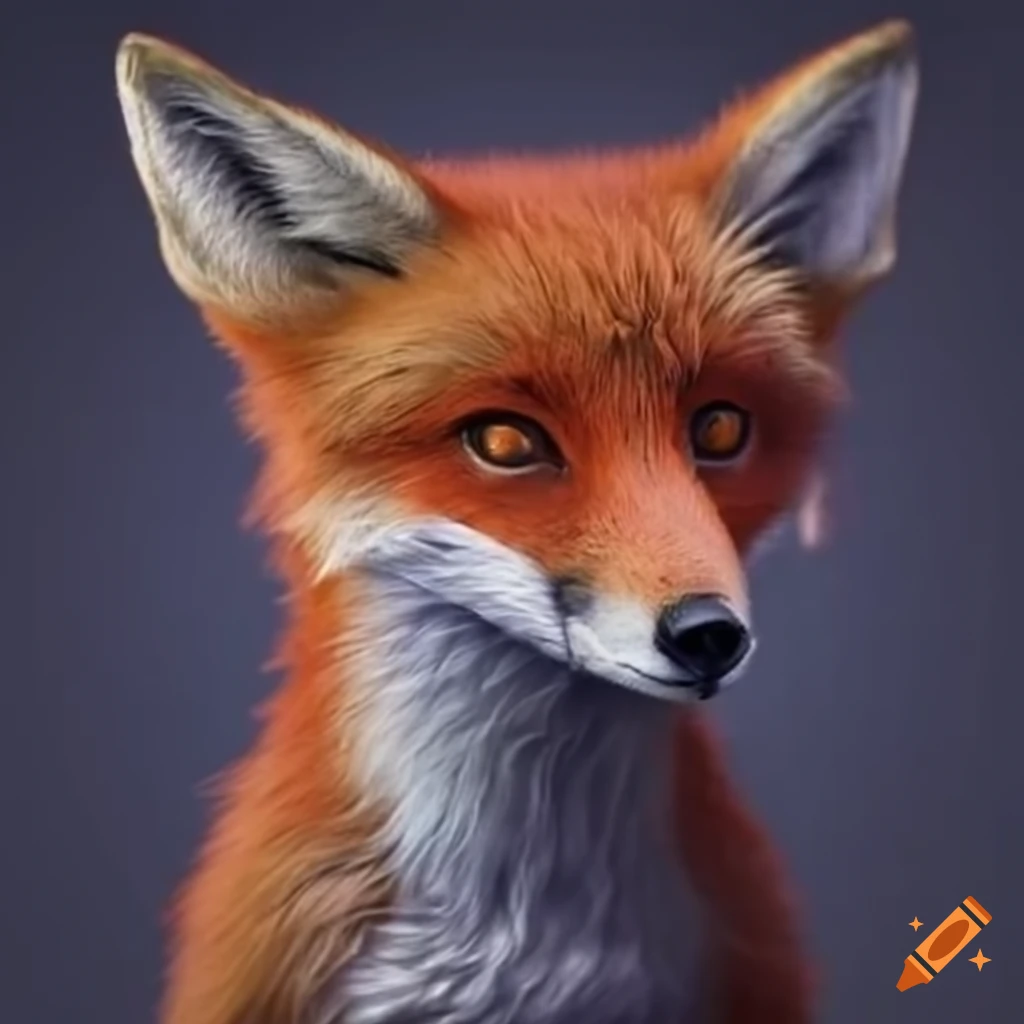Image of a rose fox