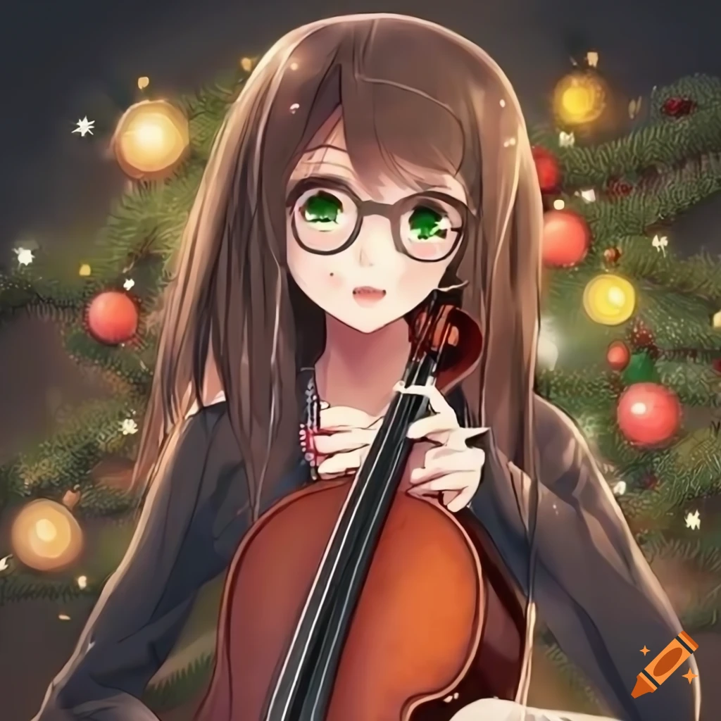 Violin Anime Cello Fiddle Manga, violin, manga, anime Music Video png |  PNGEgg