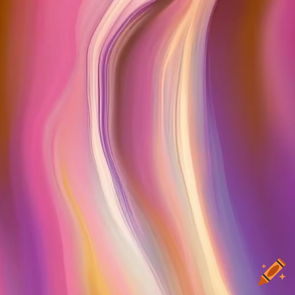 bright pastel-colored abstract art with gold accents