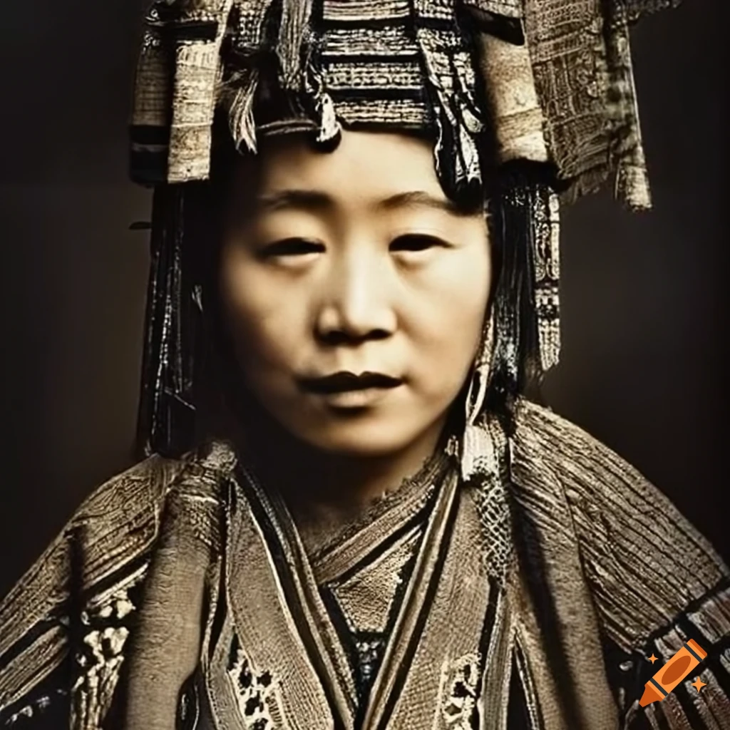 Ainu Woman In Nineteenth Century Portrait On Craiyon ainu-woman-in-nineteenth-century-portrait-on-craiyon