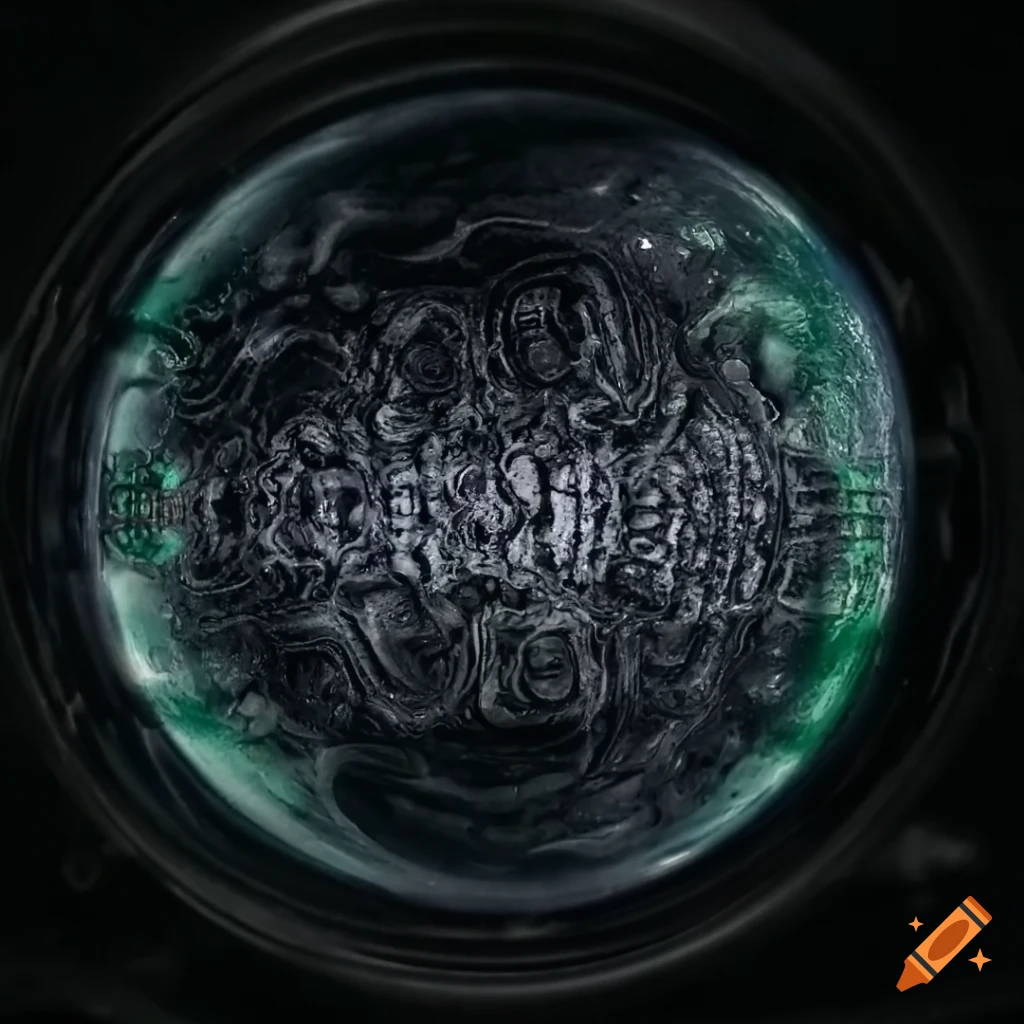 creepy alien images from a 2D Metroid game
