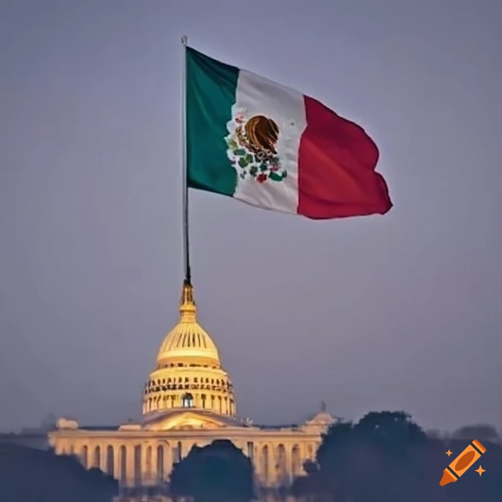 Mexican flag in Washington D.C.