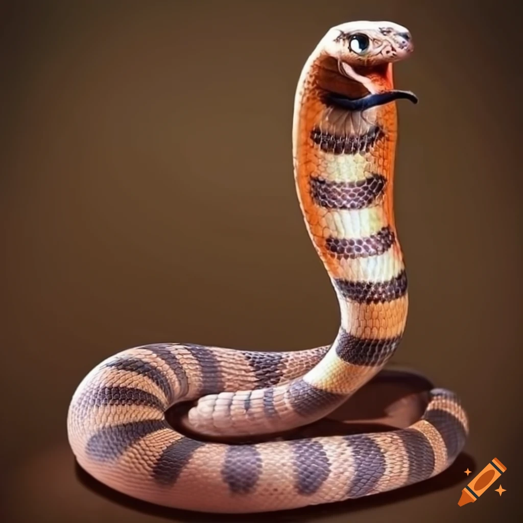 image of a cute cobra