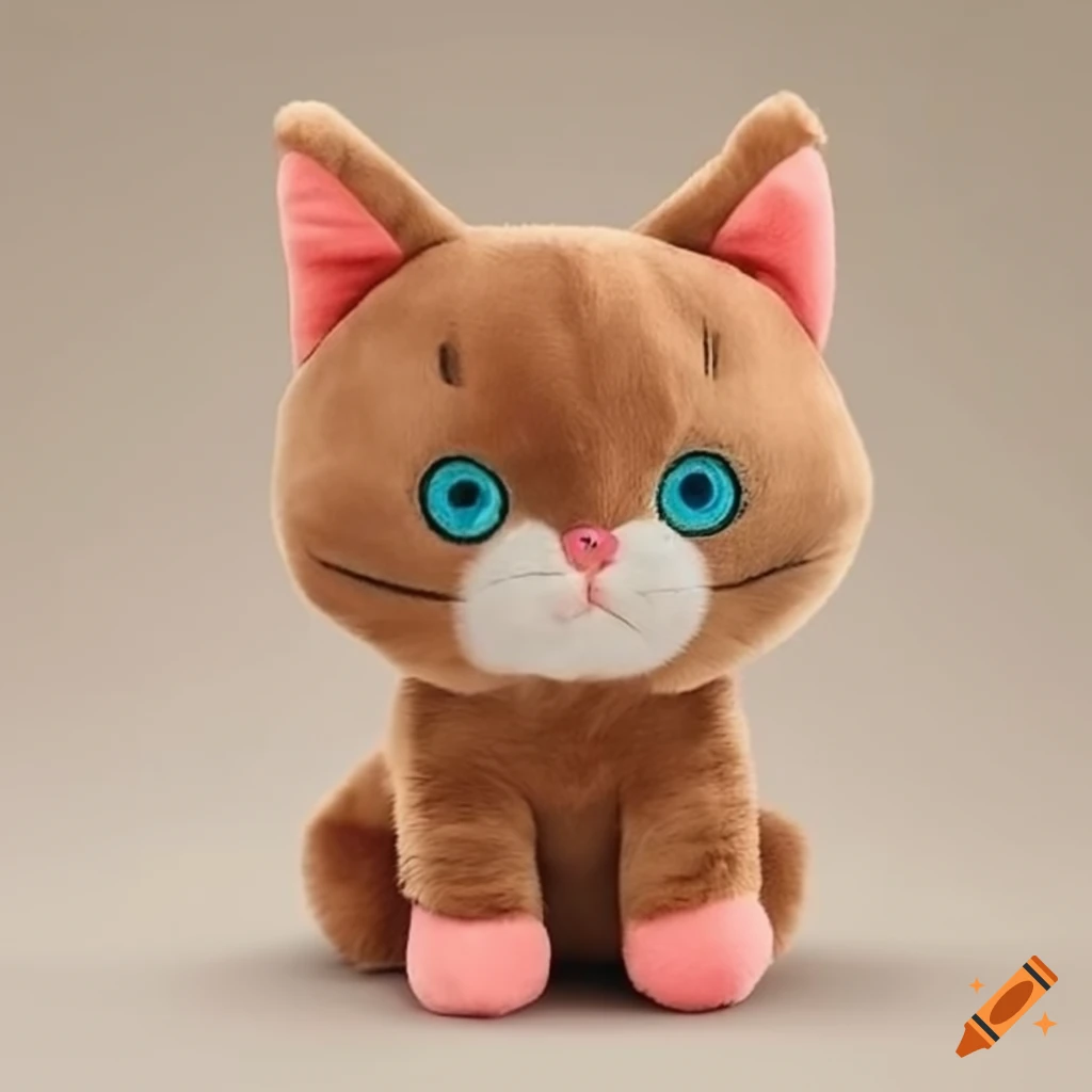 Plush Cat Toy On Craiyon Plush Cat Toy On Craiyon