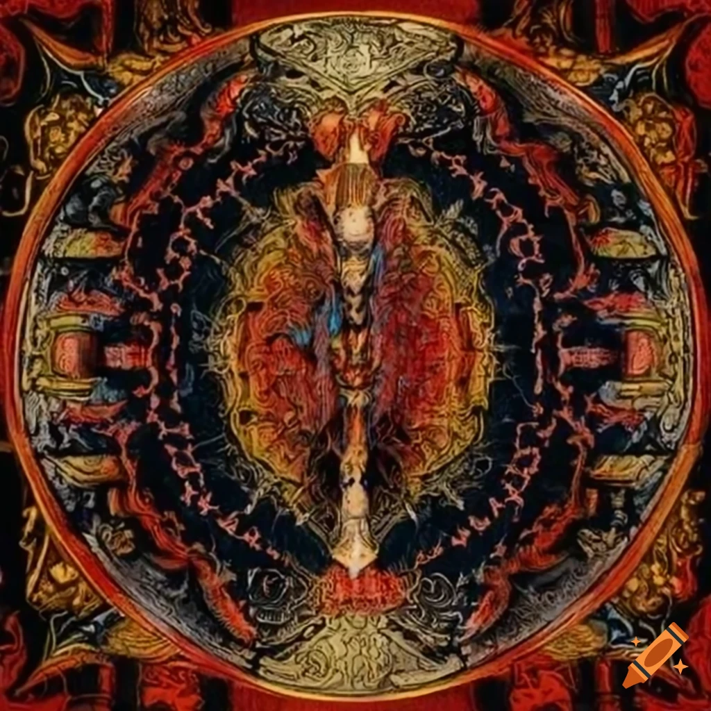 artistic representation of Three of Cups and Nine of Swords