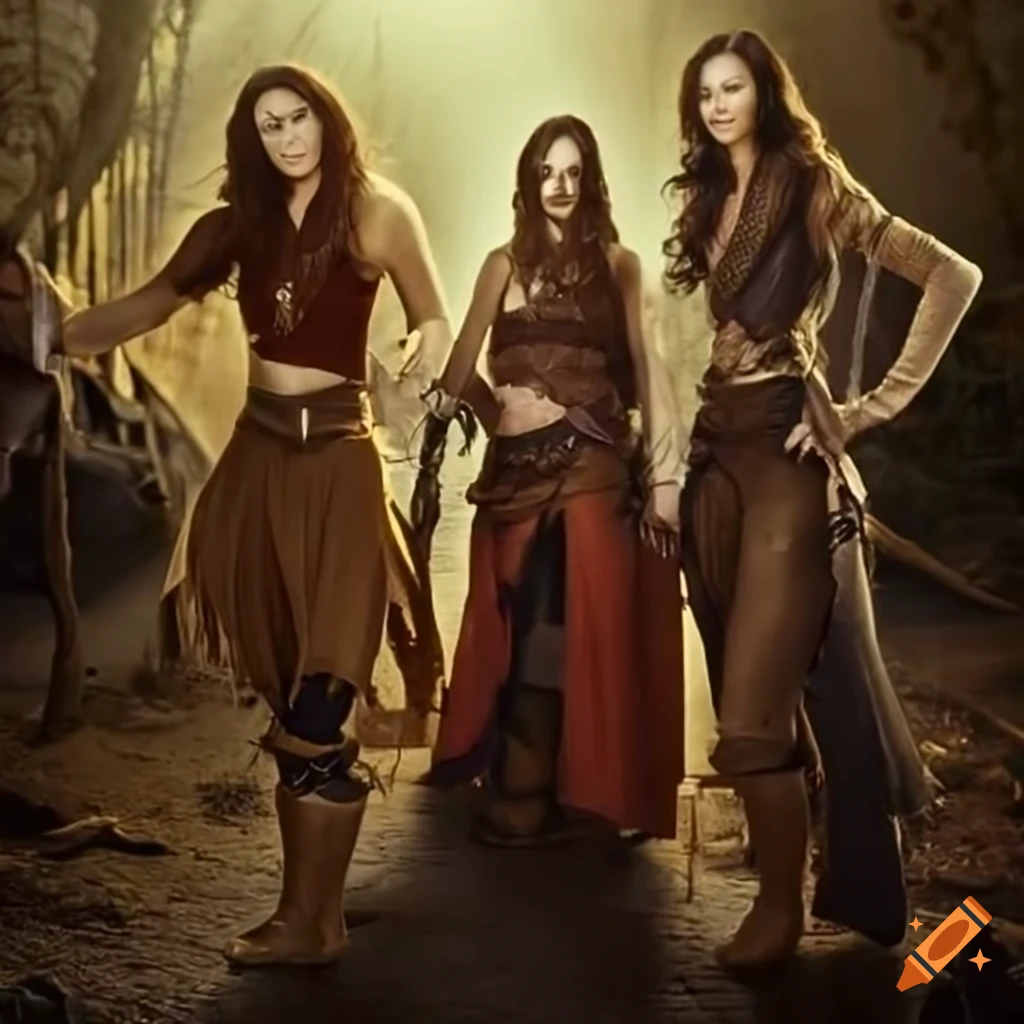 Movie cover of female fantasy adventurers