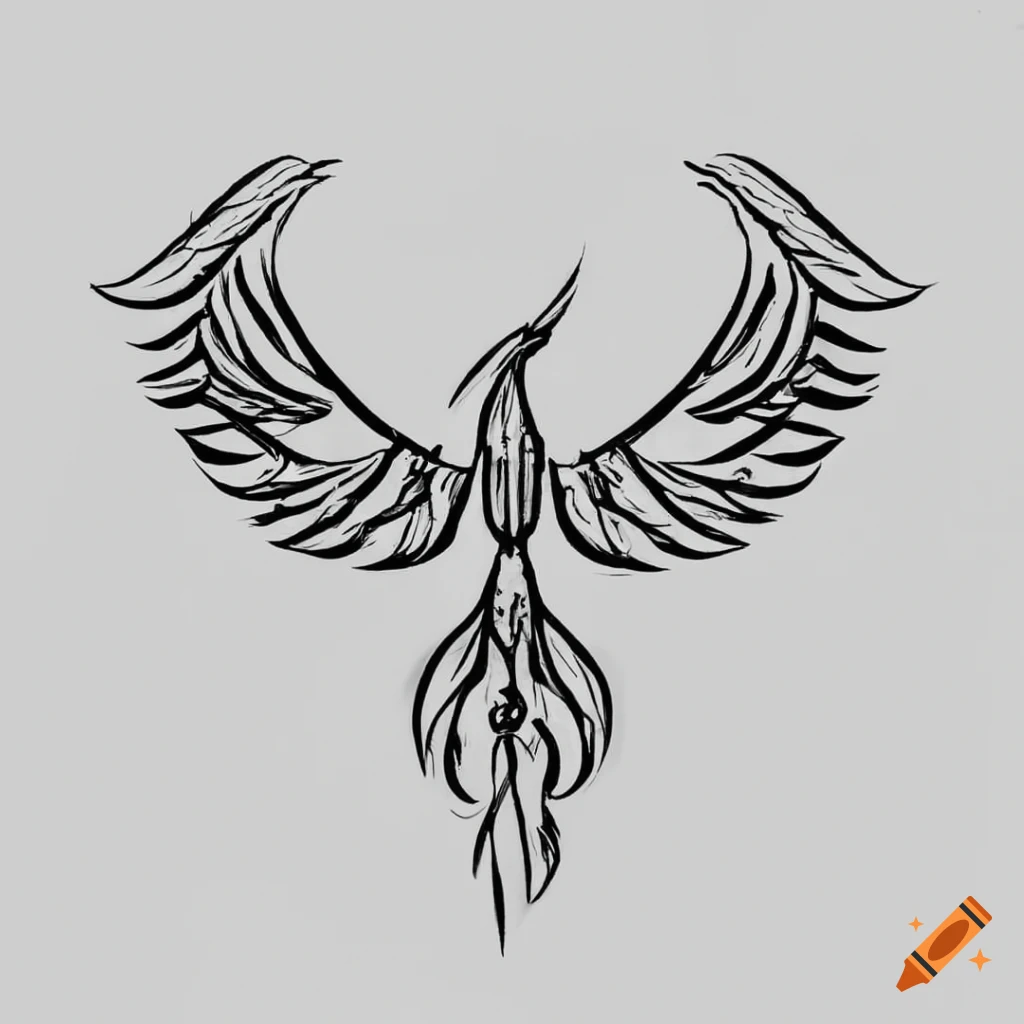 Buy Rebirth Phoenix Temporary Tattoo Online in India - Etsy