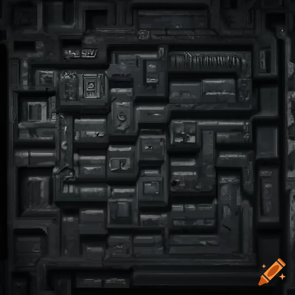 Scary alien tiles for 2d metroidlike game