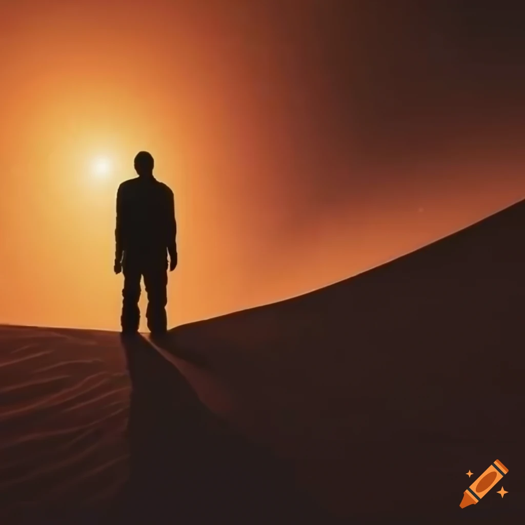 Silhouette Of A Man In The Desert On Craiyon silhouette-of-a-man-in-the-desert-on-craiyon