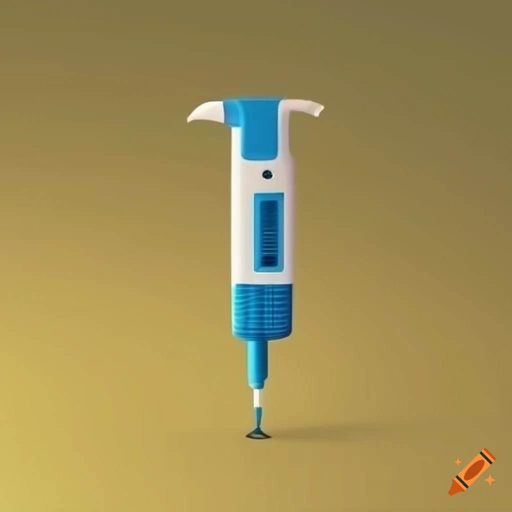 Micropipette with intricate design on Craiyon