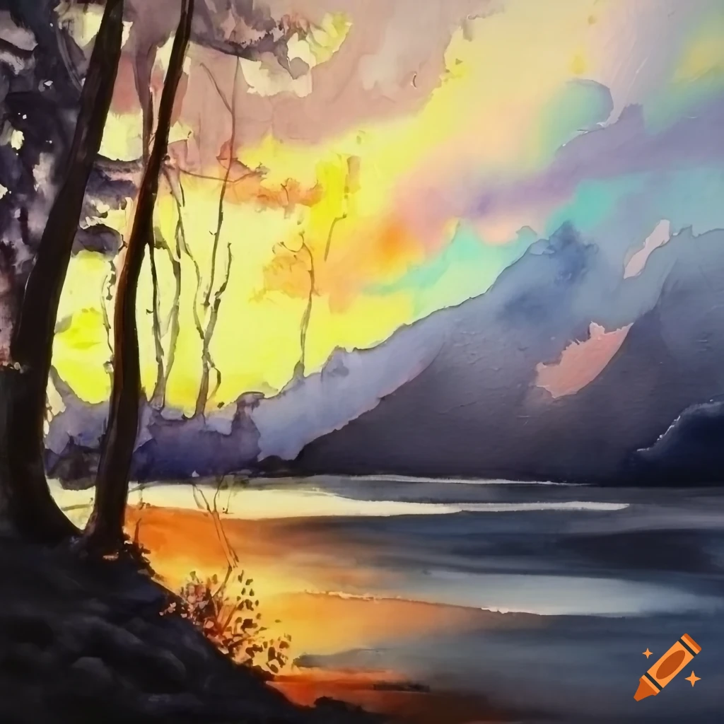 Abstract artwork titled 'viewing past' on Craiyon