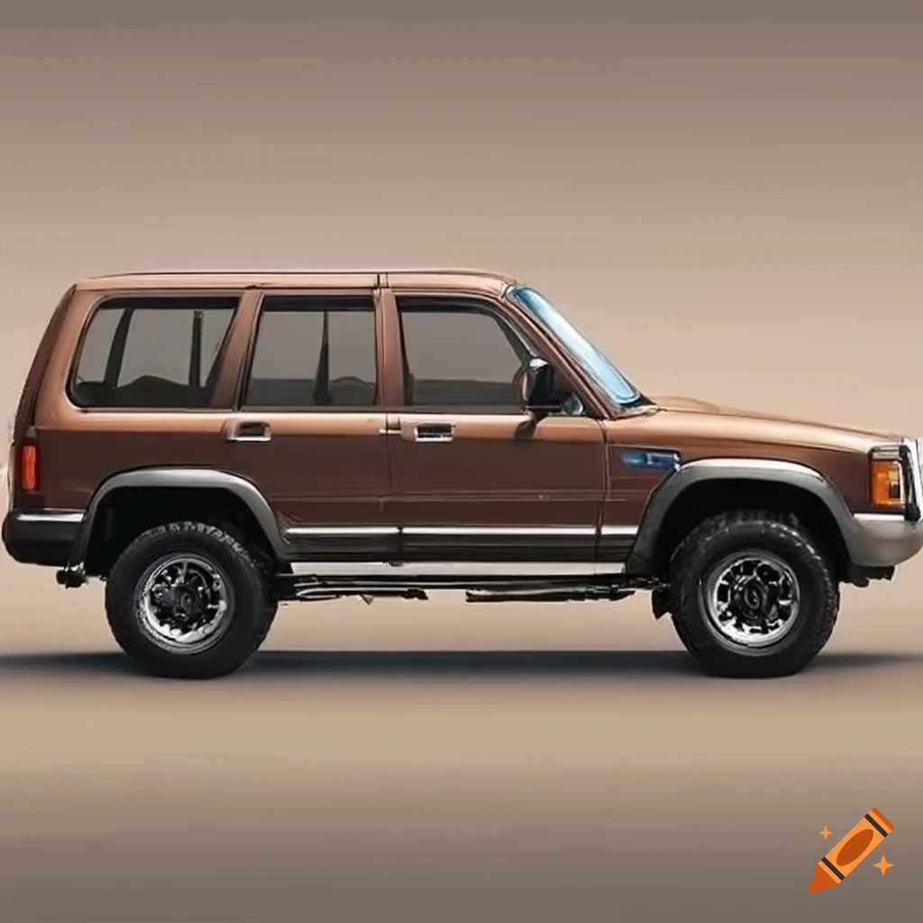 side view of Isuzu Trooper