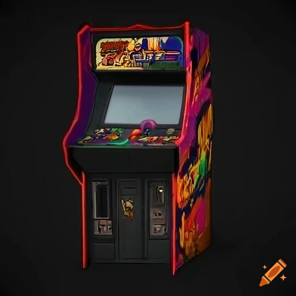 Vintage arcade on Craiyon