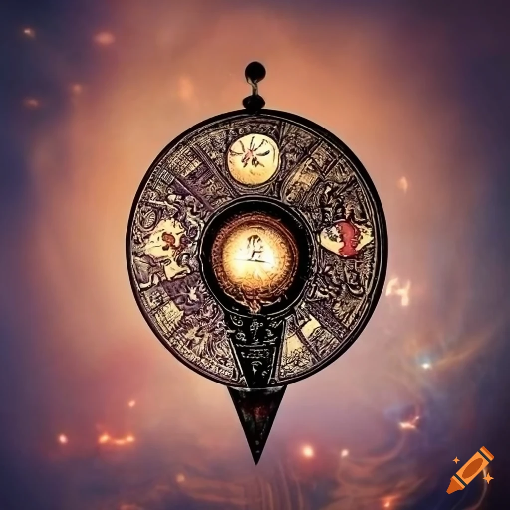 intricately ornate Devil's Pendulum Board