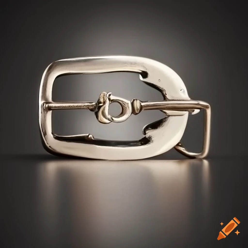 Silver buckle accessory