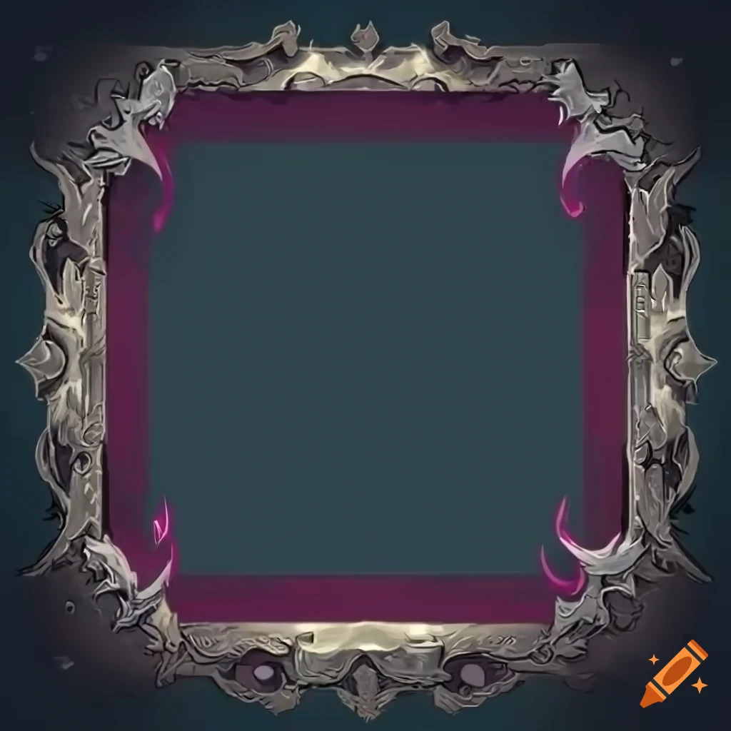 Ui rpg inventory gear slot frame border on Craiyon