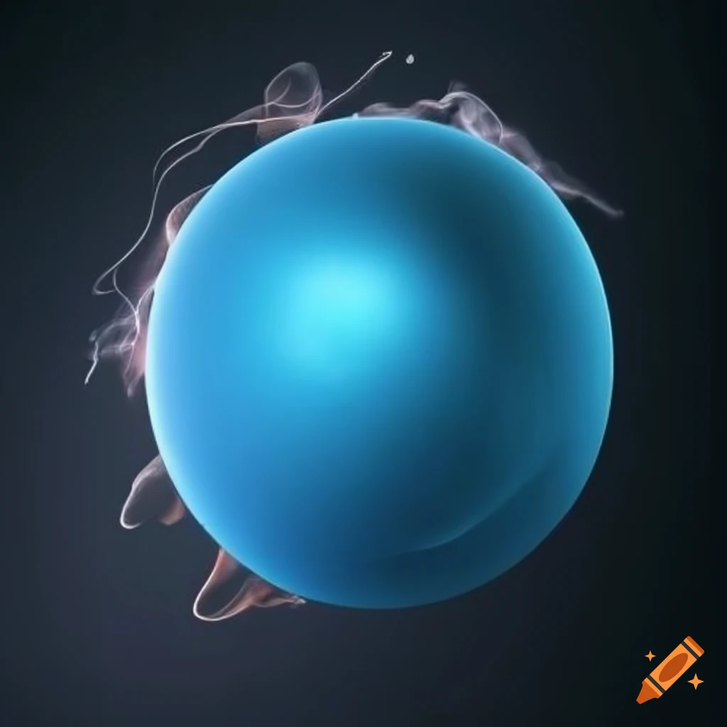 gas falling from a sphere
