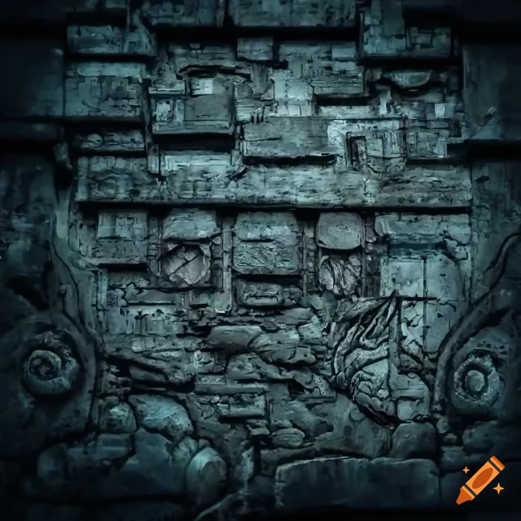 2D metroid game inspired by H.R. Giger with alien ruins