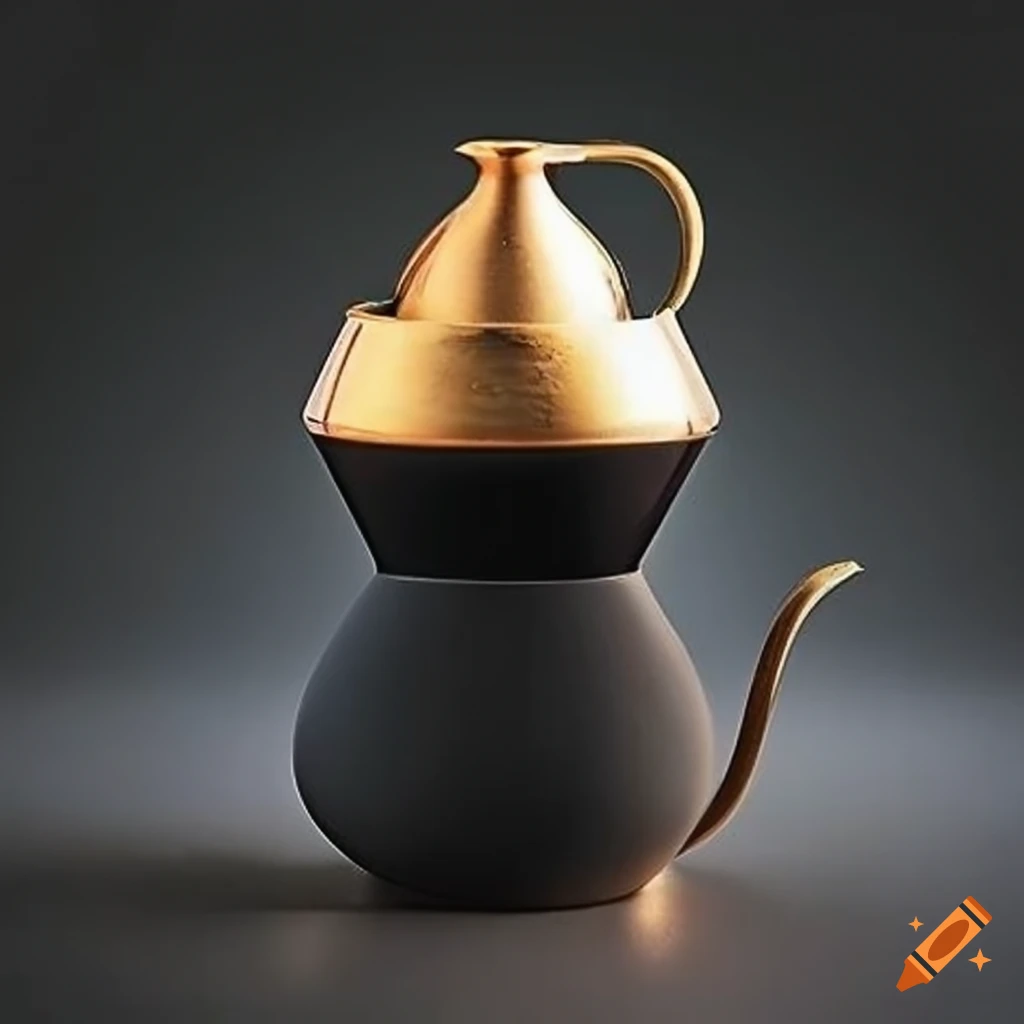 authentic pot for brewing Saudi Arabian coffee