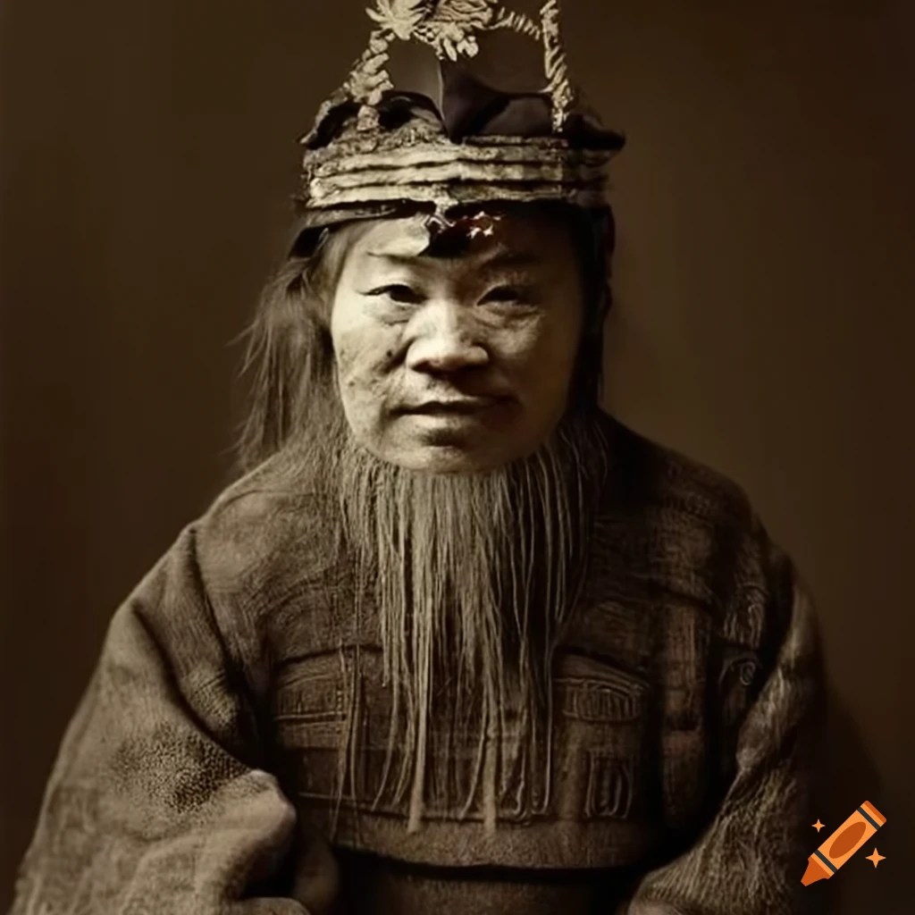 photography of Ainu people in 1900