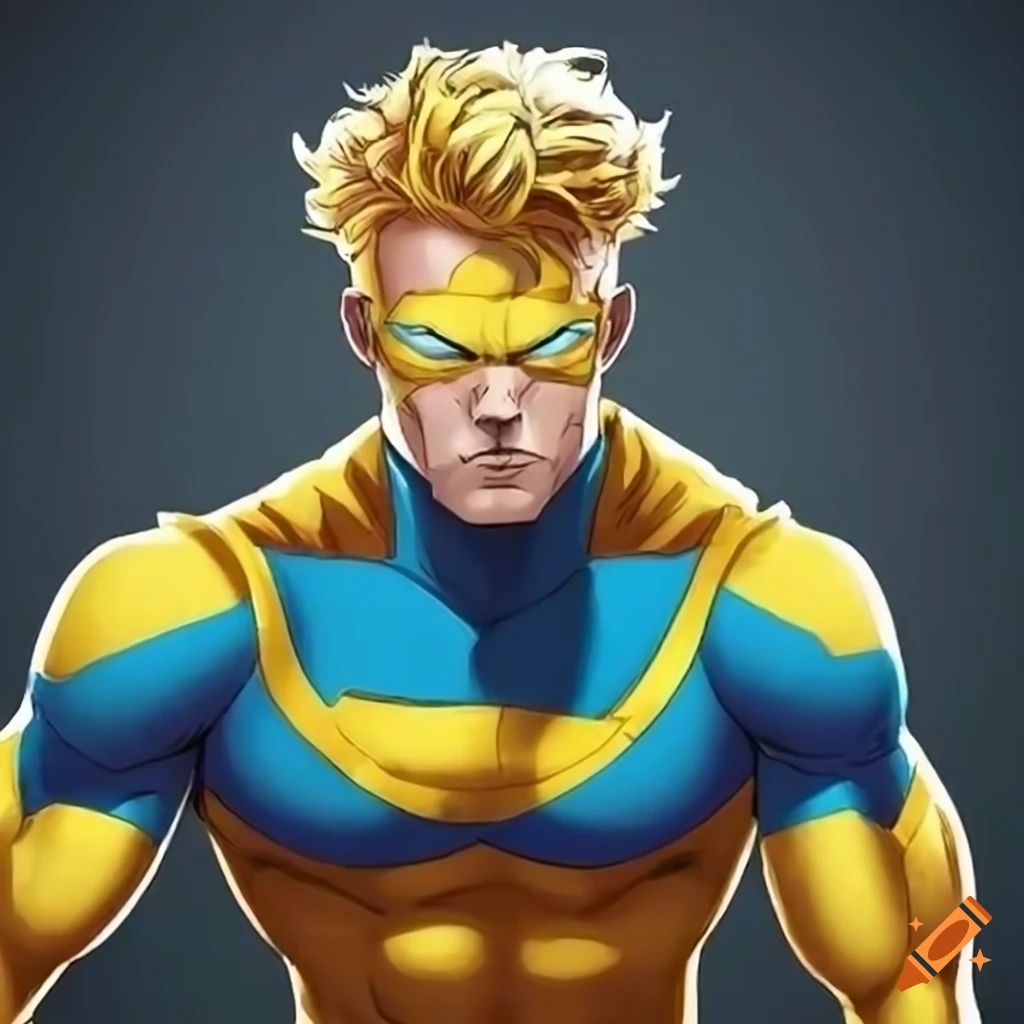 Image Of A Blonde Superhero On Craiyon