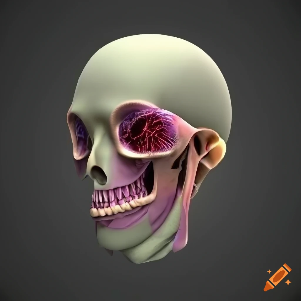3D model of medullated sheaths