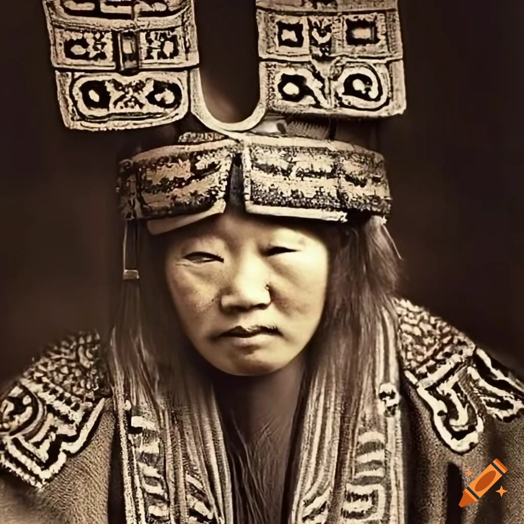 photograph of Ainu people from 1900