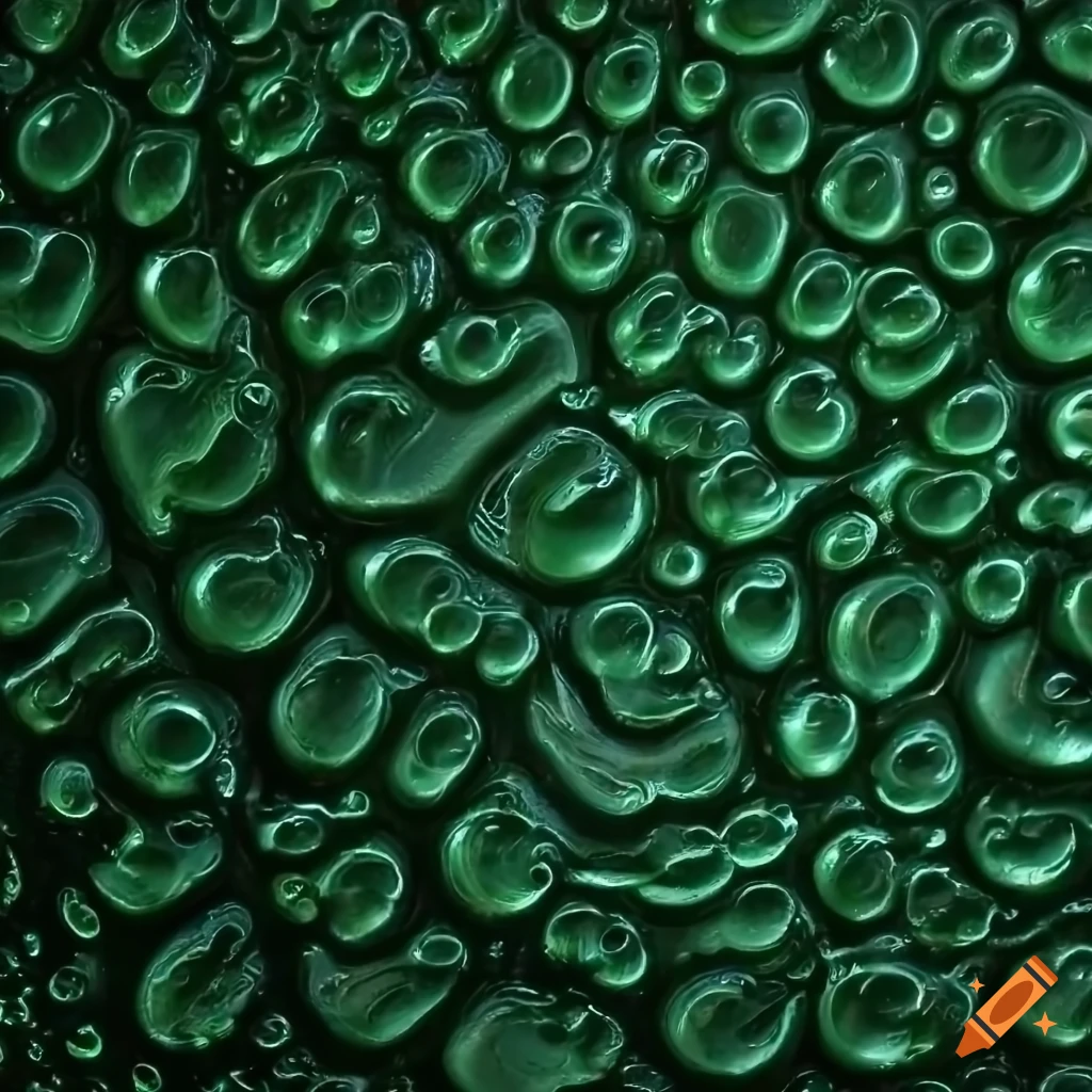 2D metroid game with alien and wet bubble tiles