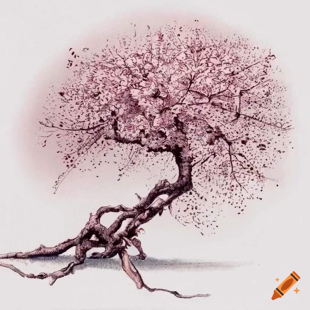 How to Draw Cherry Blossoms - Really Easy Drawing Tutorial
