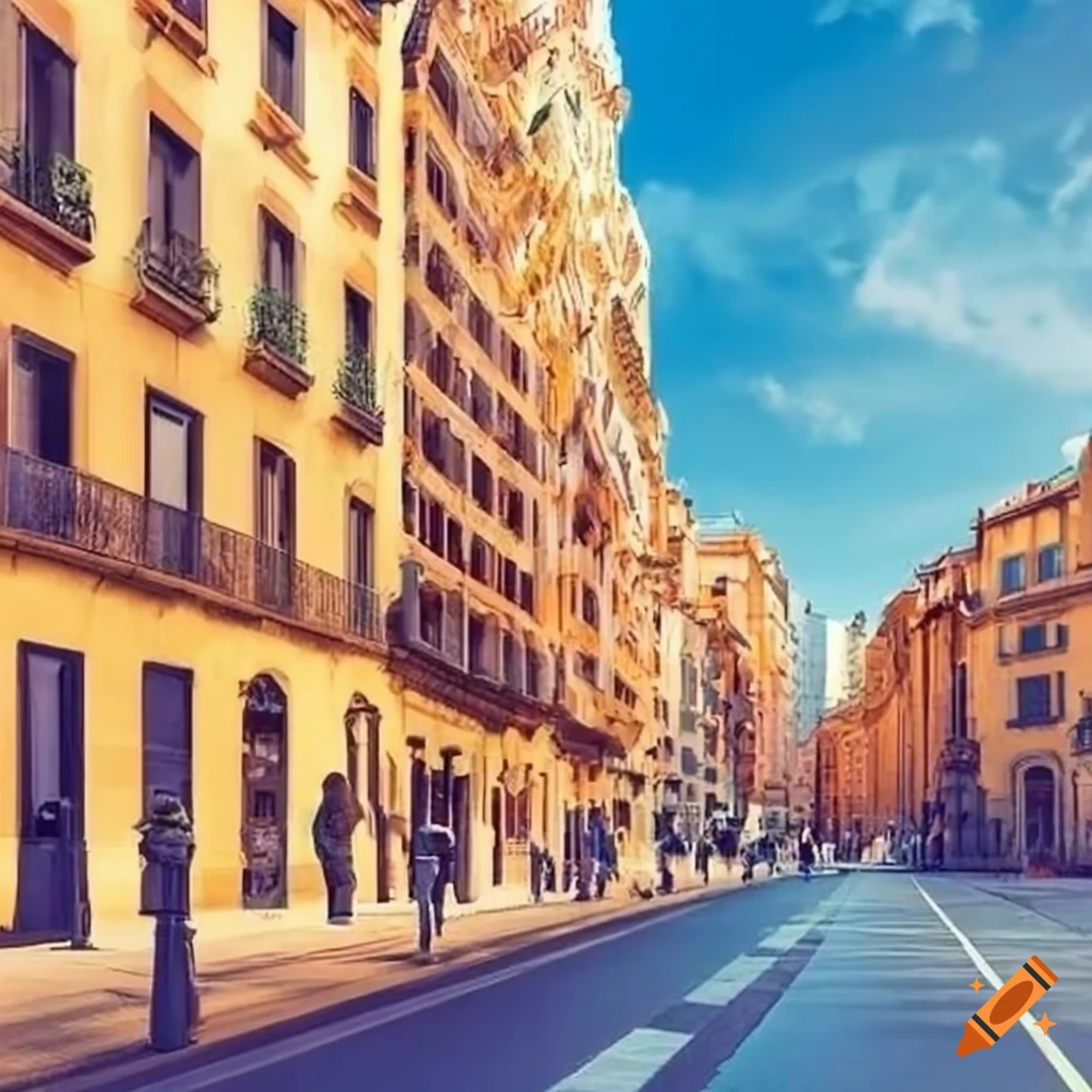 banner for a Barcelona city trip competition