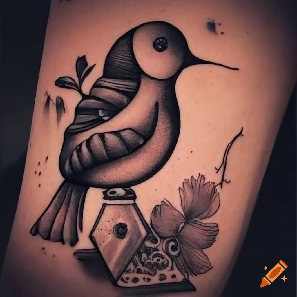 Watercolor Kingfisher Tattoo Design – Tattoos Wizard Designs