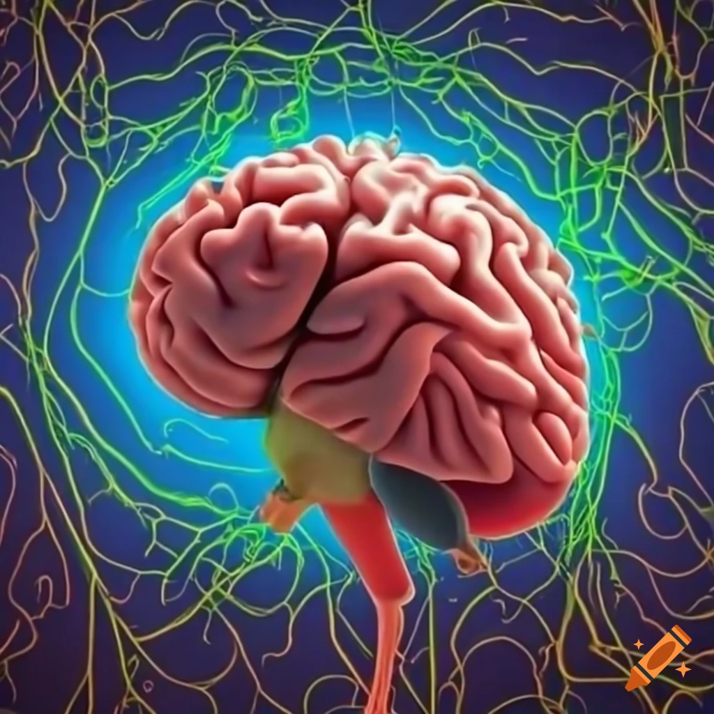 Visualization of electrical impulses in the brain